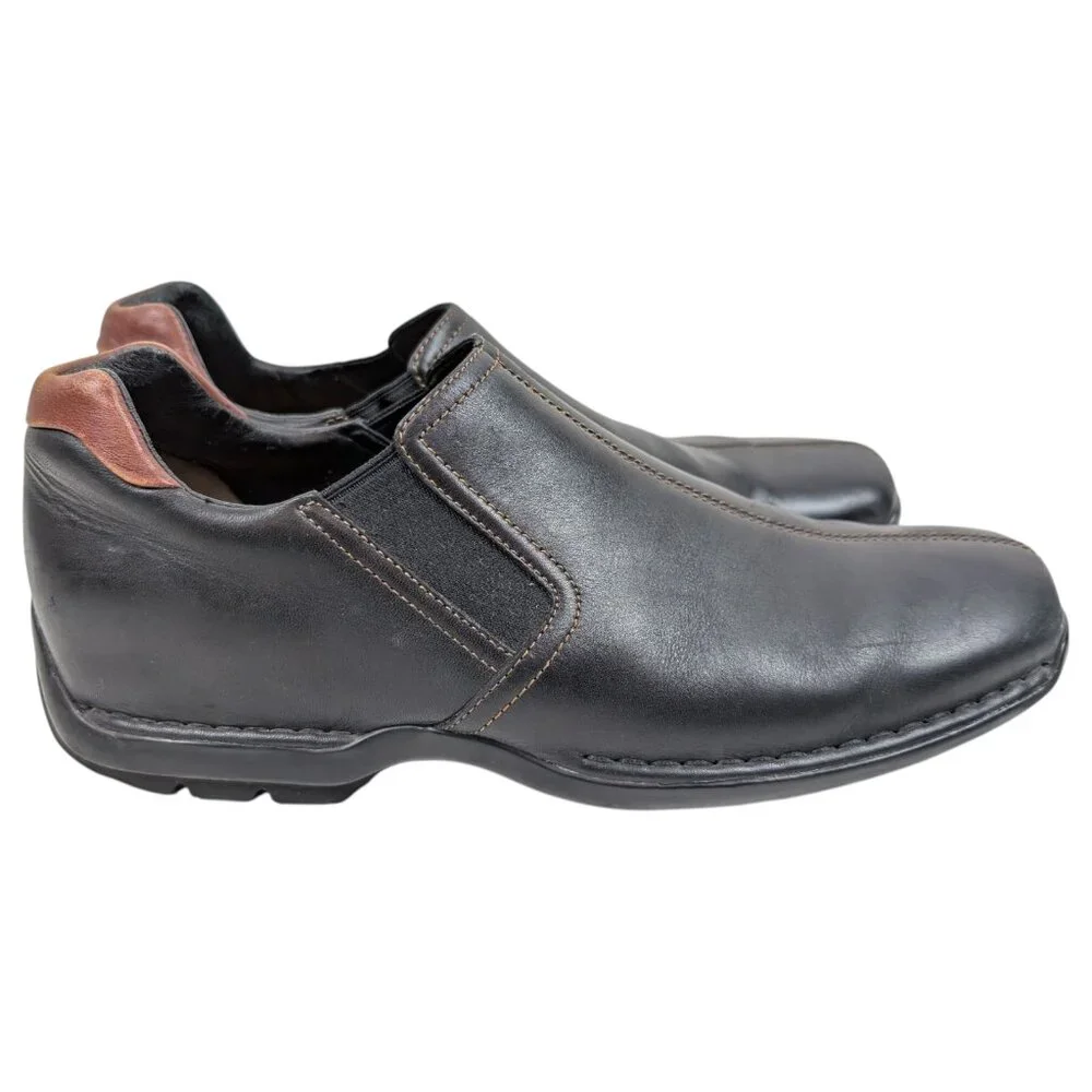 Cole Haan Zeno Men's Loafers Size‎ 9 1/2 M Slip On Comfort Shoes Black Leather